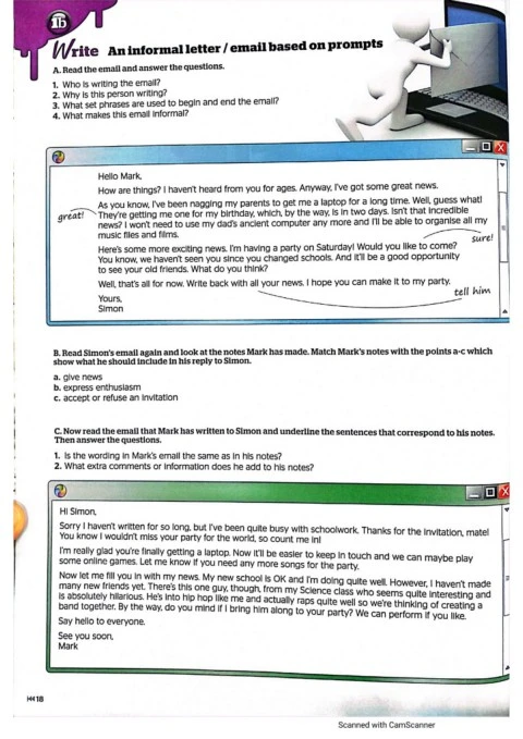 Writing An Informal Letter