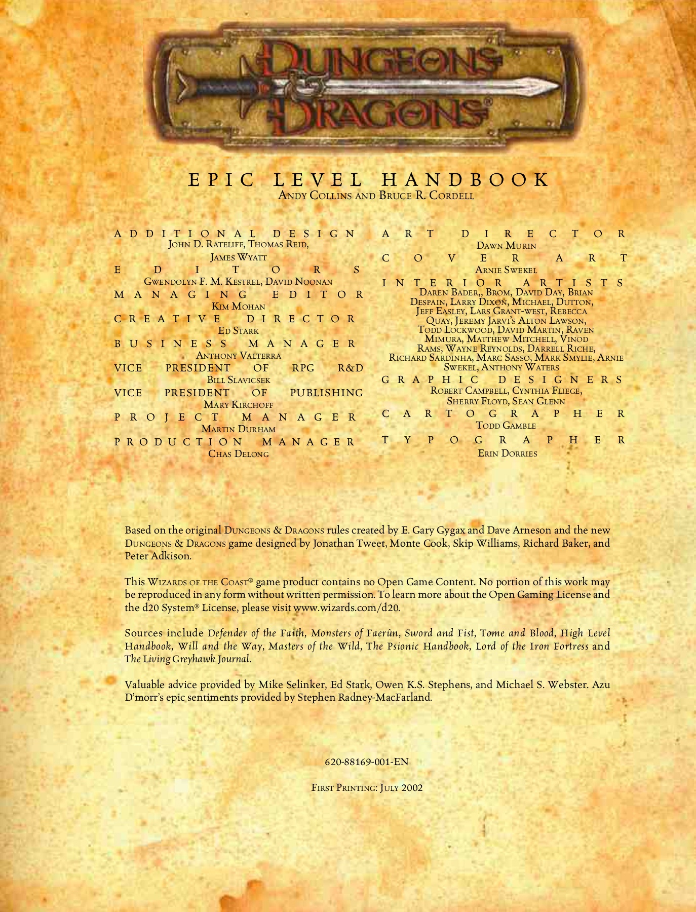 D&D 3.5 Epic Level Handbook - Flip eBook Pages 1-50 | AnyFlip