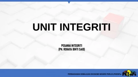 Timeline Unit Integriti PKENPS