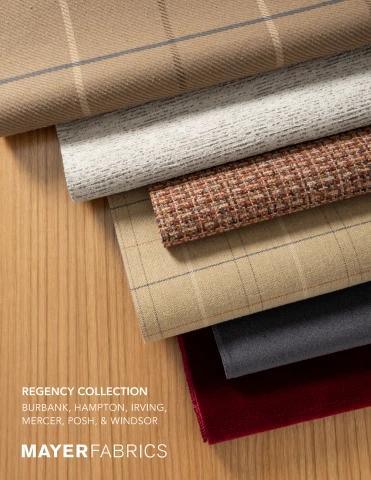 Recency Collection: Burbank, Hampton, Irving, Mercer, Posh, & Windsor