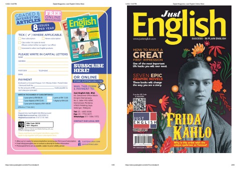 Magazines In English Digital Magazine _ Just English Online 18.3