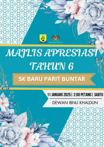 BUKU PROGRAM MAJLIS APRESIASI TAHUN 6 2024 - hana Flip PDF | AnyFlip