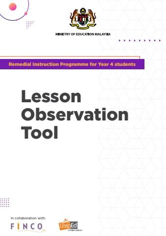 RI Lesson Observation Tool