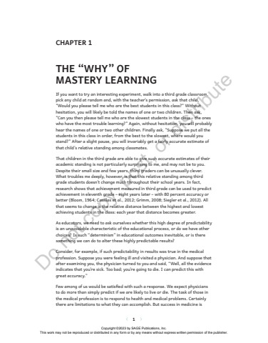 Mastery Learning - mahamzahraji75 Flip PDF | AnyFlip