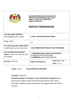 CA02 KEMAHIRAN TINGKAH LAKU PERSONAL - NUR HASLINDA | Membalik PDF ...