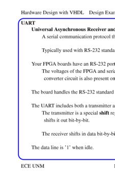 UART Universal Asynchronous Receiver and Transmitter - Guset User Flip ...