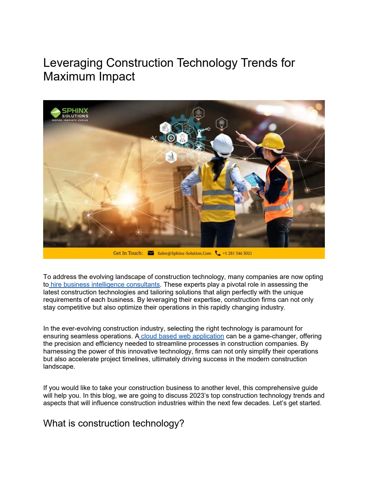 Leveraging Construction Technology Trends for Maximum Impact (1)