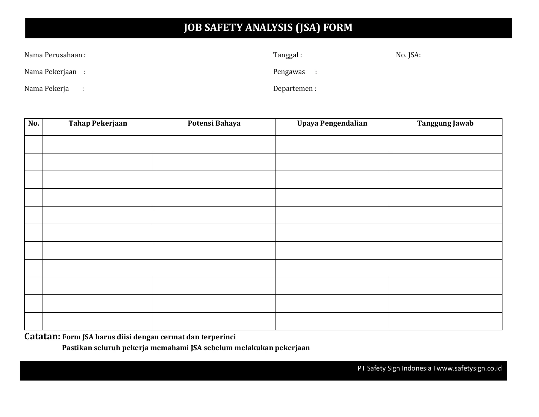 JOB-SAFETY-ANALYSIS--JSA--FORM