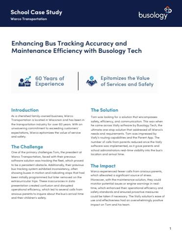 Enhancing Bus Tracking Accuracy and Maintenance Efficiency with ...