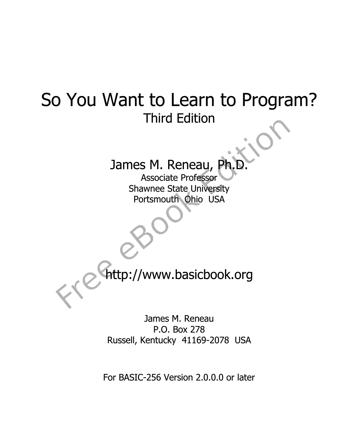 Learn to Program - Basic-256