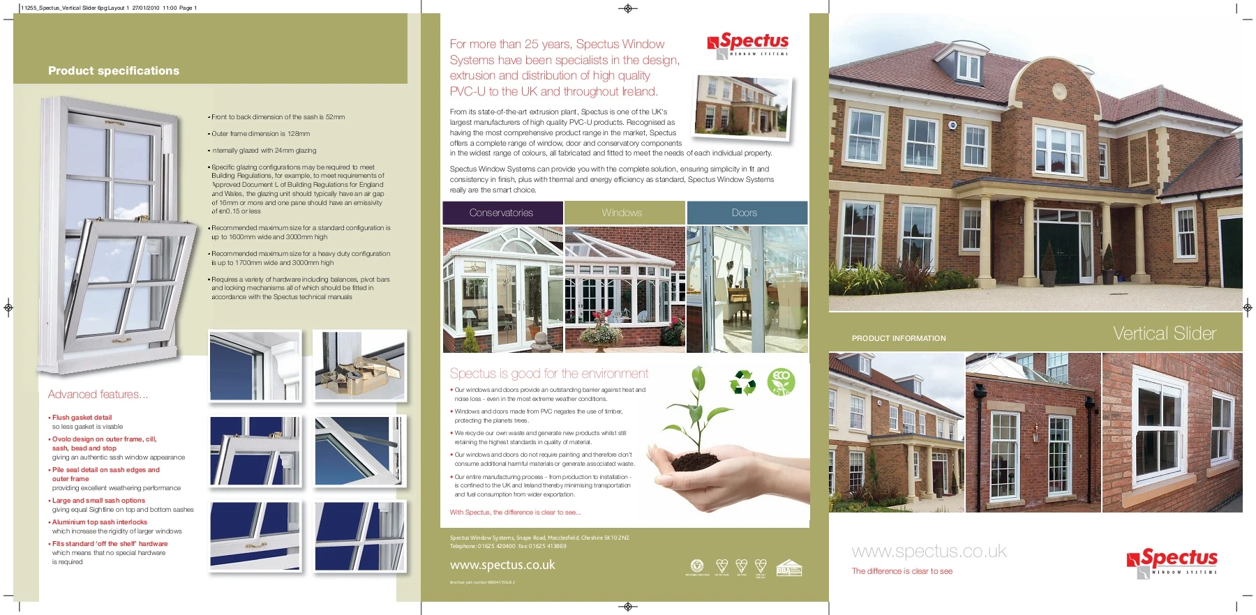 Upvc Window Brochure.pdf PVC Vertical Sliding Brochure