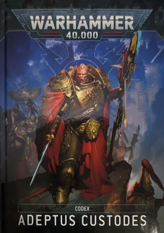 Codice Adeptus Custodes (ENG) – Games Workshop 2024 – Nuovo