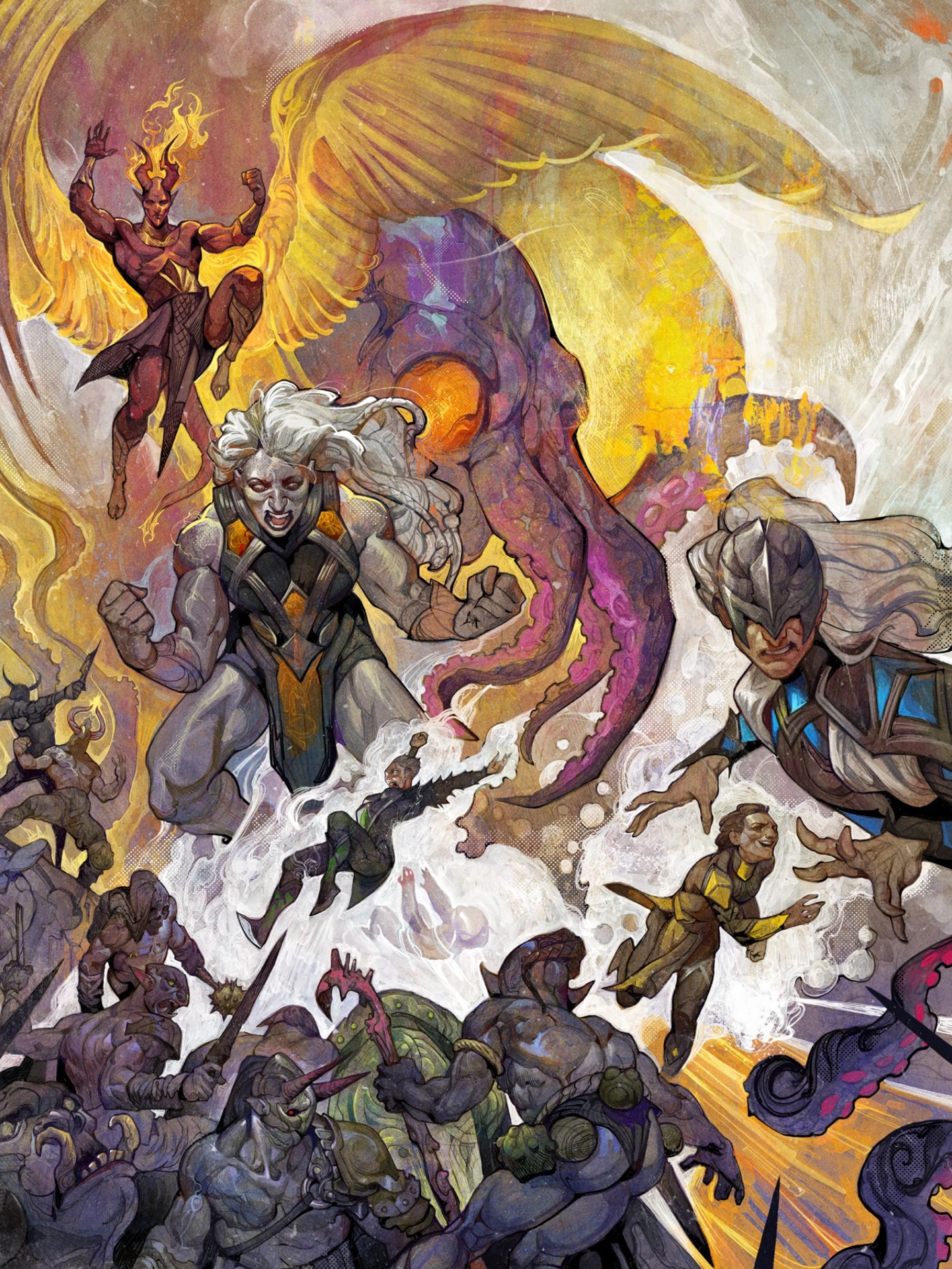 Psionics Color The Talent and Psionics - Color
