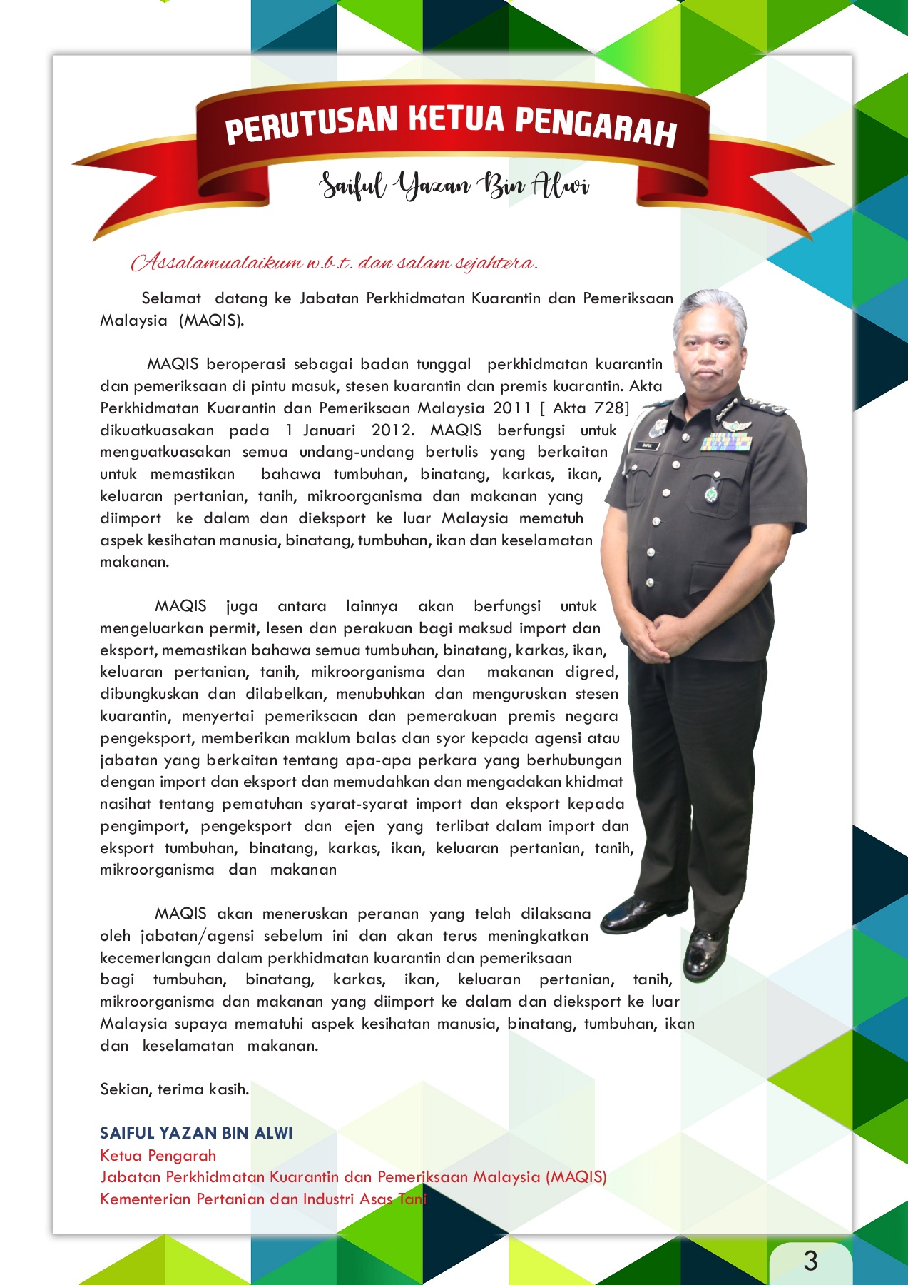 Buku Laporan Maqis 2018 Flip Ebook Pages 1 50 Anyflip Anyflip