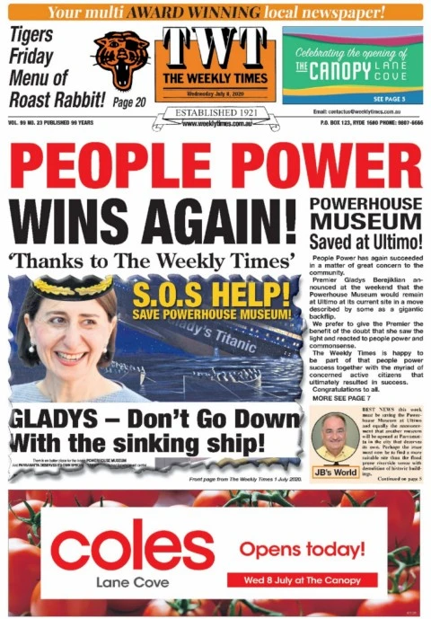 The Weekly Times - TWT - 8th July 2020