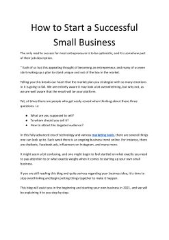 How to Start a Successful Small Business - Scorpion Flip PDF | AnyFlip
