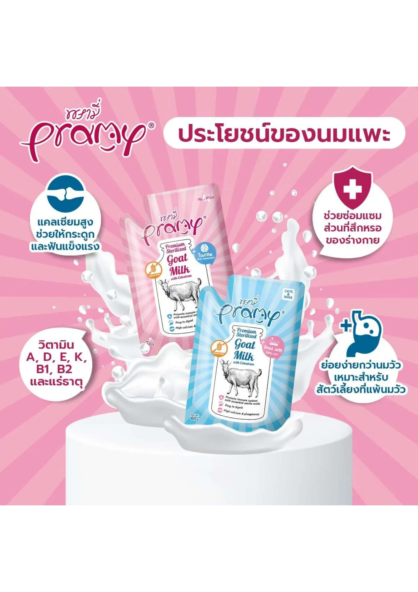 Produit Ramy Milk Pramy Goat Milk