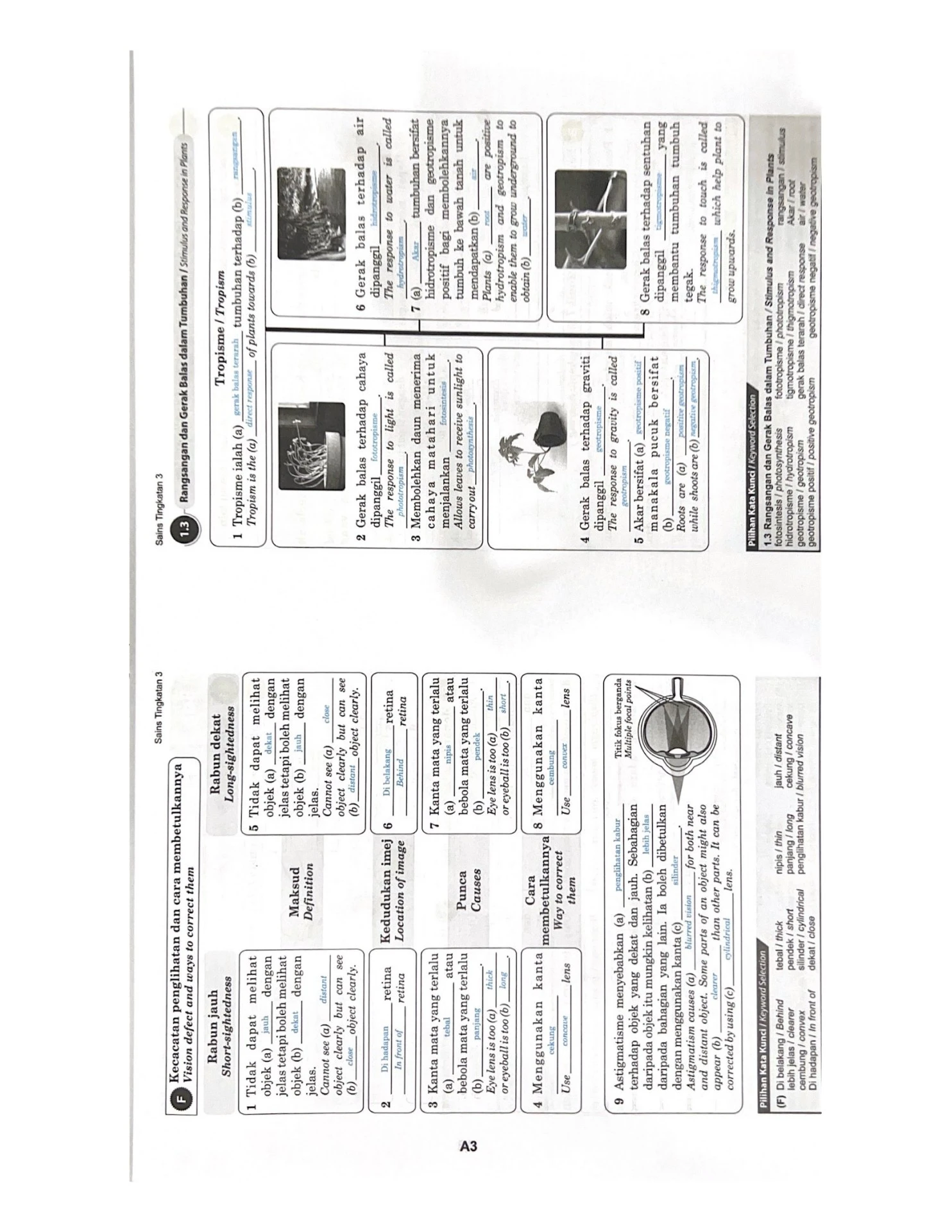 Note Science F3 F3 Science Revision Note