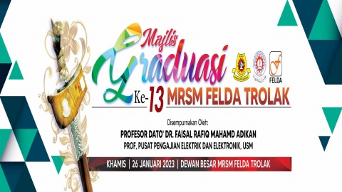 Buku Program Majlis Graduasi Ke-13 MRSM FELDA Trolak - isnur272 Flip ...