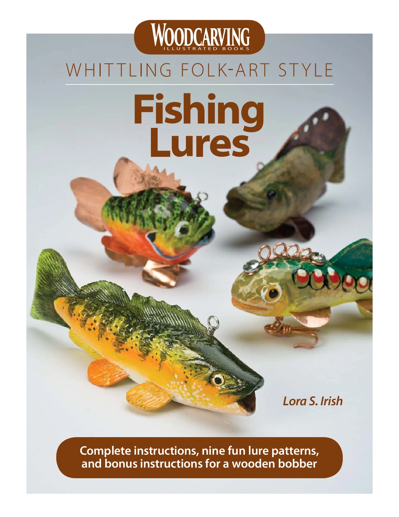 Whittling Folk-Art Style Fishing Lures
