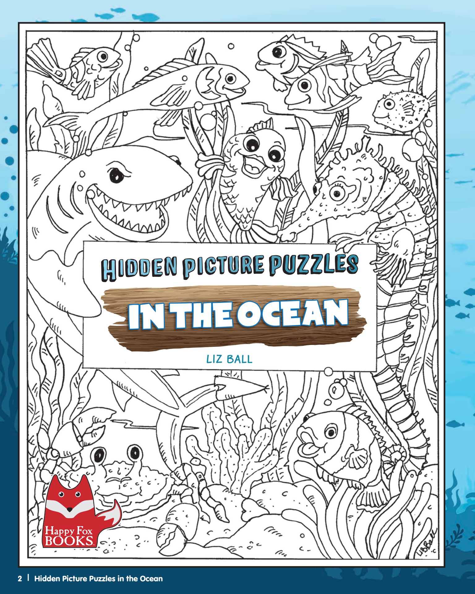Hidden Picture Puzzles in the Ocean | Fox Chapel Publishing Co.