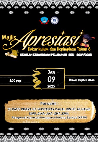 BUKU PROGRAM MAJLIS APRESIASI DAN KEPIMPINAN TAHUN 6 2024