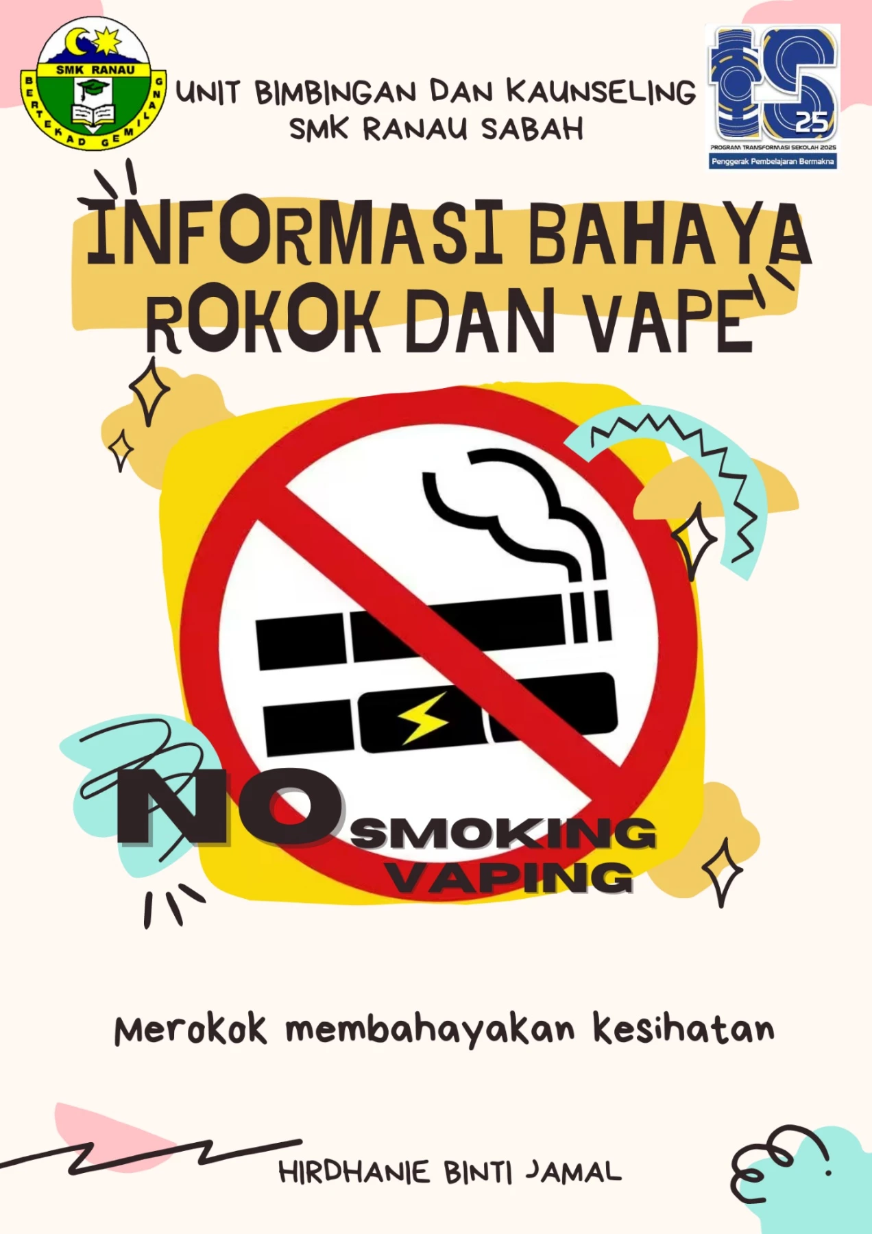BAHAYA ROKOK DAN VAPE