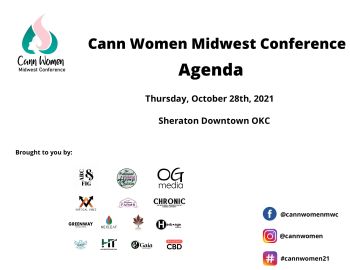 2021 Cann Women Midwest Conference Agenda and Schedule - Kari Huskey 2021 Cann Women Midwest Conference Agenda and Schedule - Kari Huskey