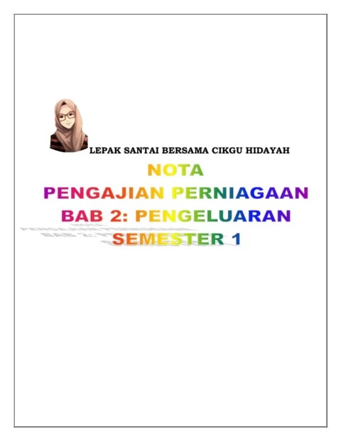 NOTA PP BAB 2 SEM 1