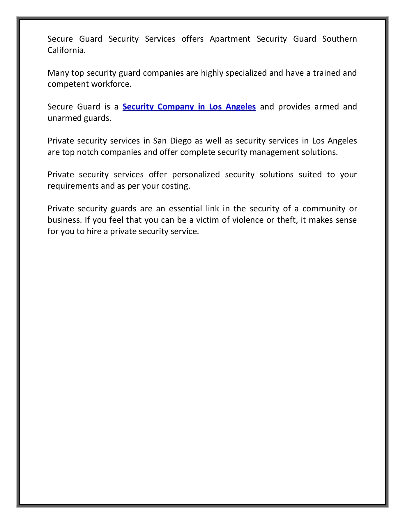 Secure Guard Services Top Security Company in Los Angeles-converted