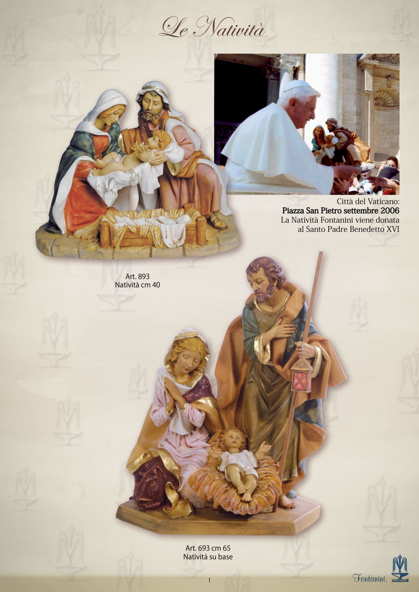 Sainte Vierge En Résine Pour Crèche 65 Cm - Statues De Crèches De Noël