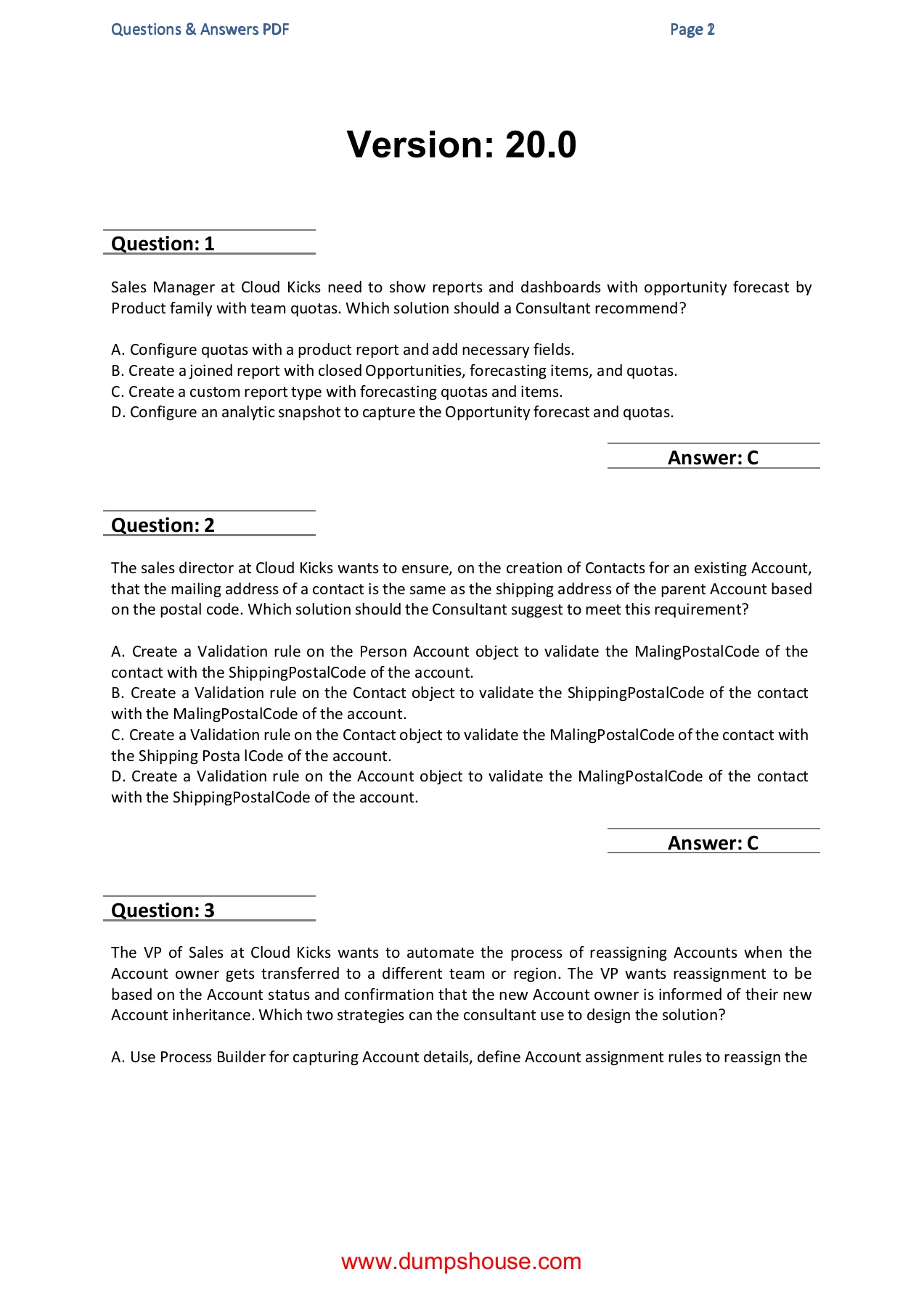 CRT-261 Exam