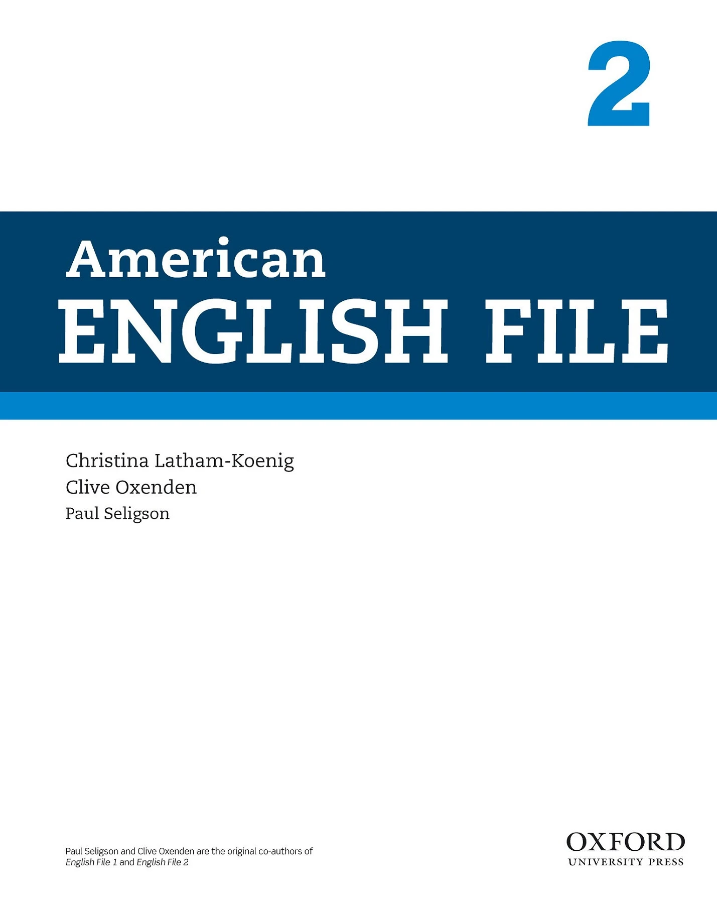 American English File 2 - Student's Book - Second Edition