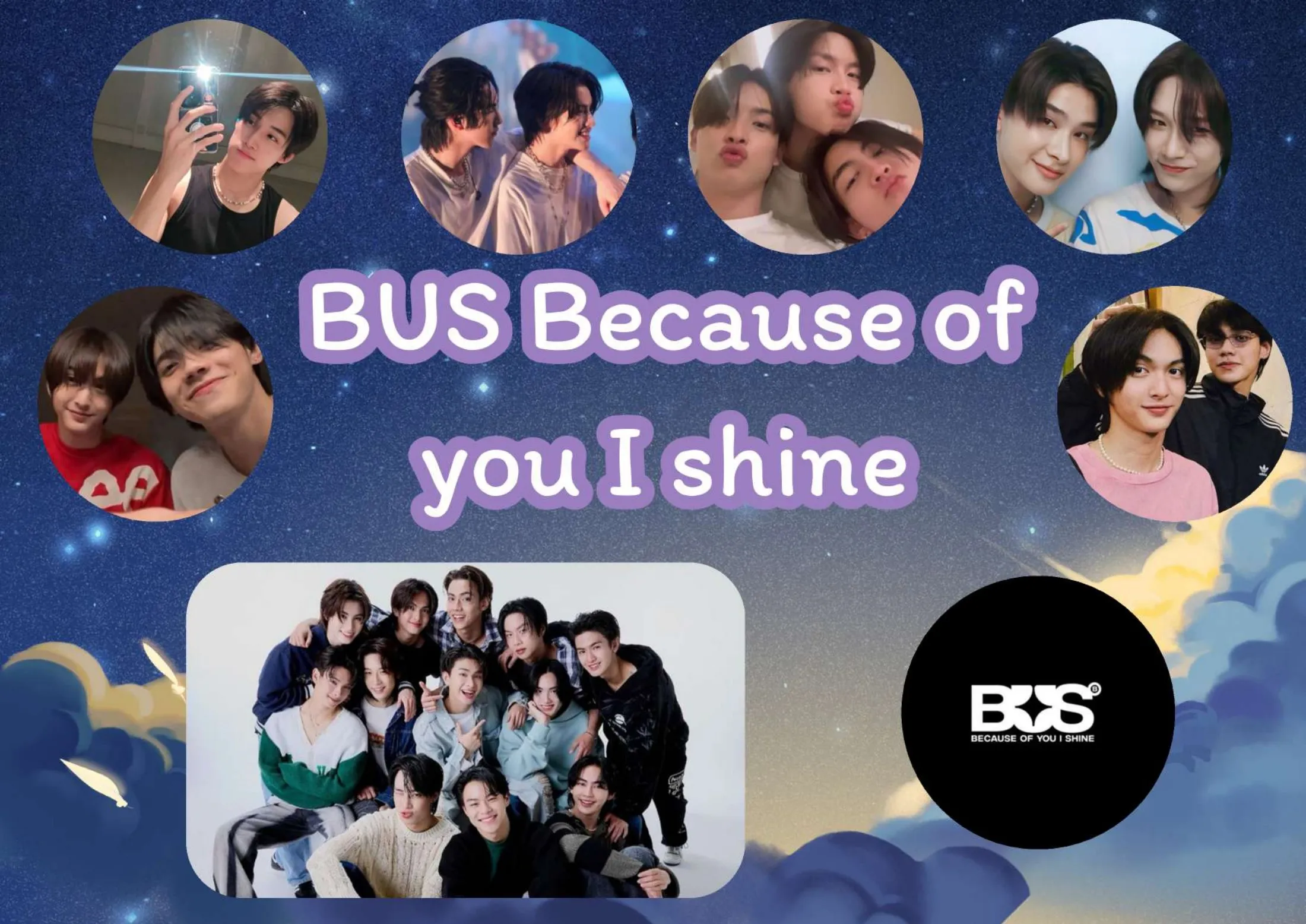 BUS because of you I shine プランナーセット BUS because of you I shine プランナーセット Pre-Order] BUS