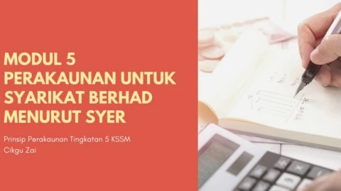 Modul 5 Perakaunan Untuk Syarikat Berhad Menurut Syer