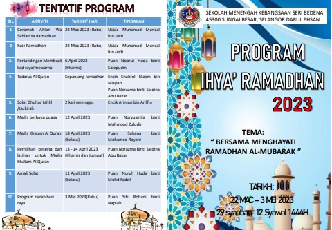 BUKU PROGRAM IHYA RAMADHAN 2023 - shahrolnizamssb3 Flip PDF | AnyFlip