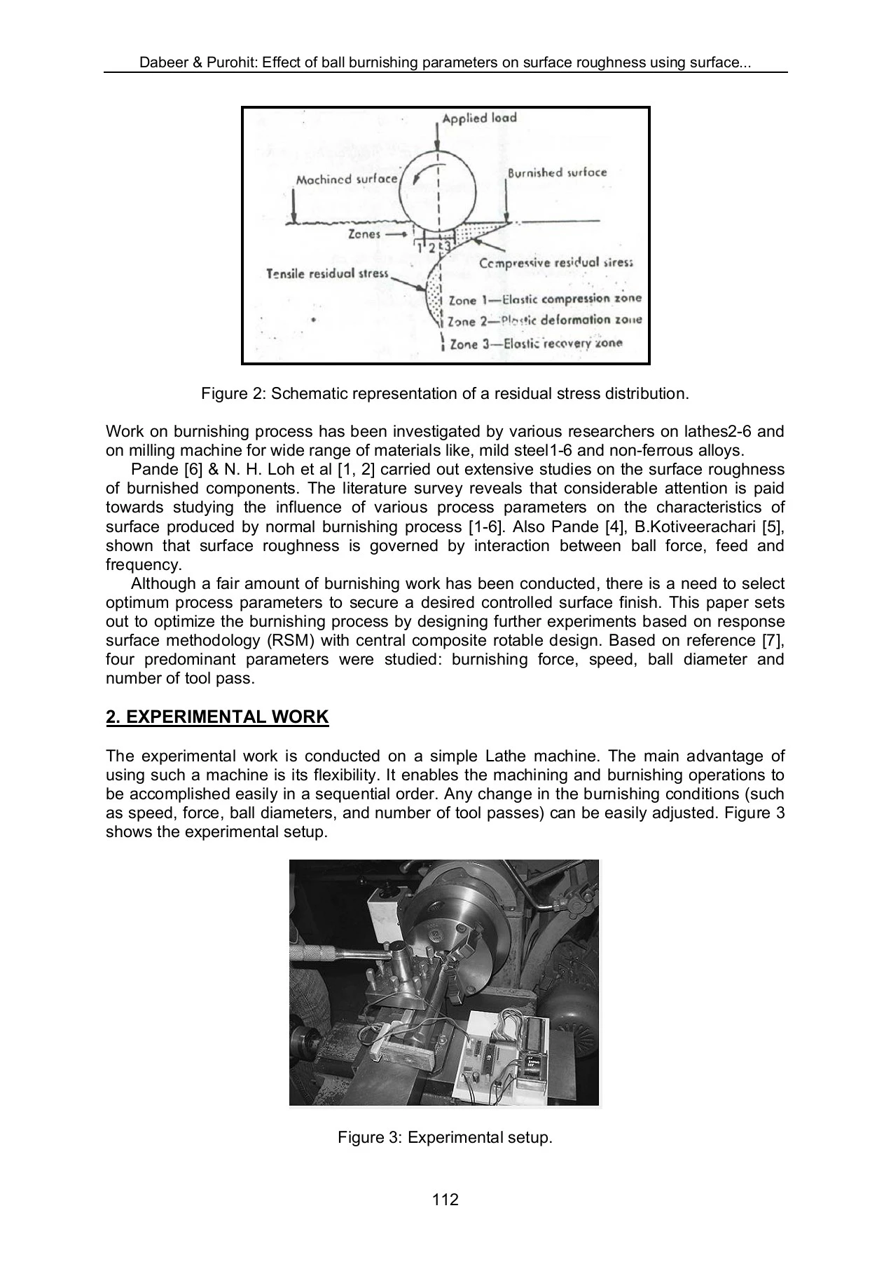 EFFECT OF BALL BURNISHING PARAMETERS ON SURFACE ROUGHNESS ...