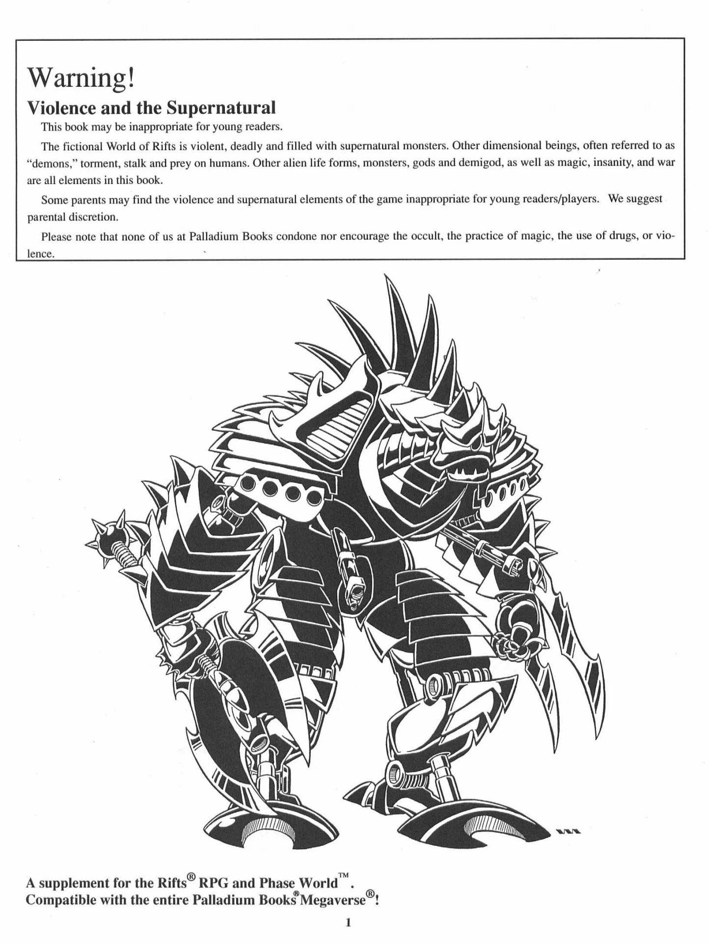 Rifts - Dimension Book 03 - Phase World Sourcebook - Flip eBook