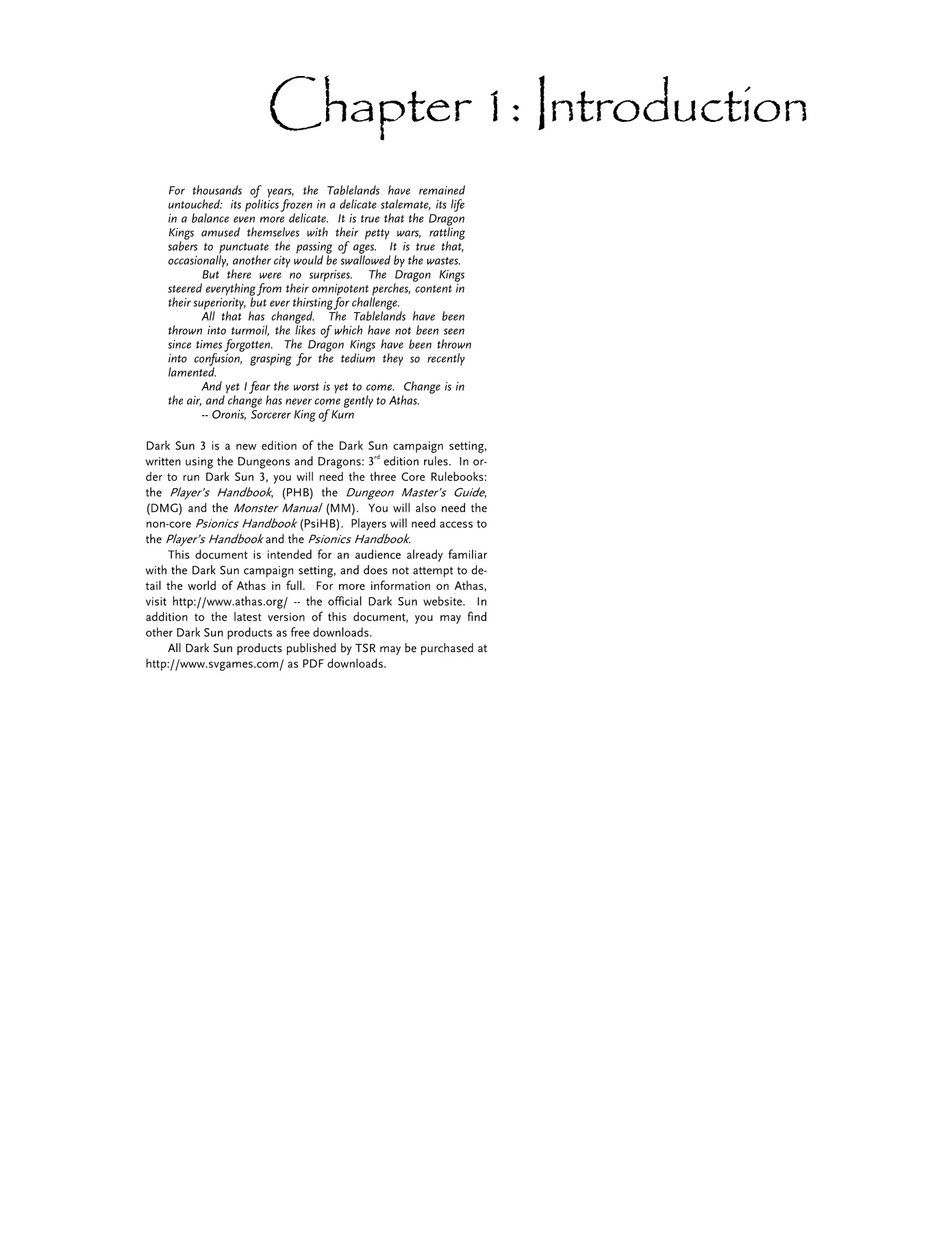 Darksun 3.5