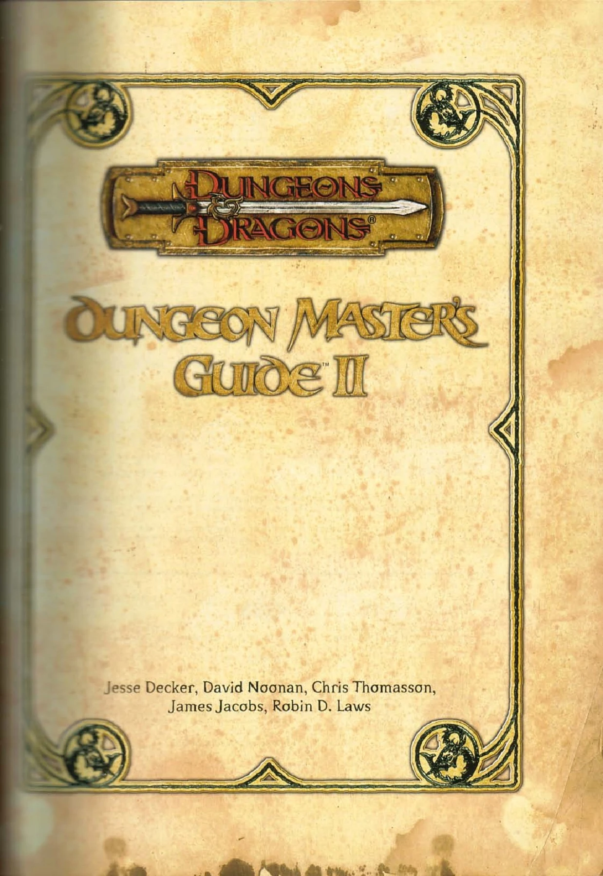 Master Guide 2 Dungeon Master's Guide 2