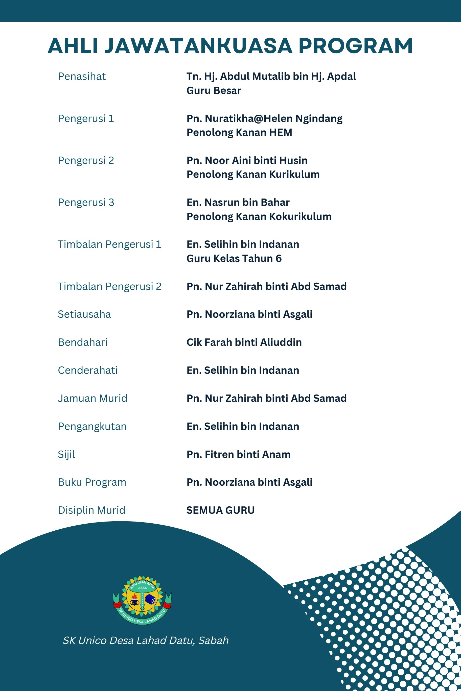 Kvld Buku Program Lawatan Sambil Belajar Tahun 6 ke KVLD 2024