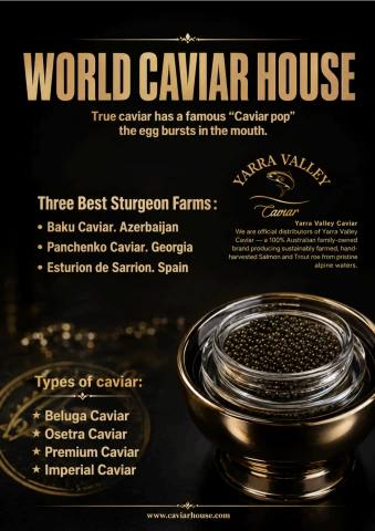 World Caviar House catalogue cover