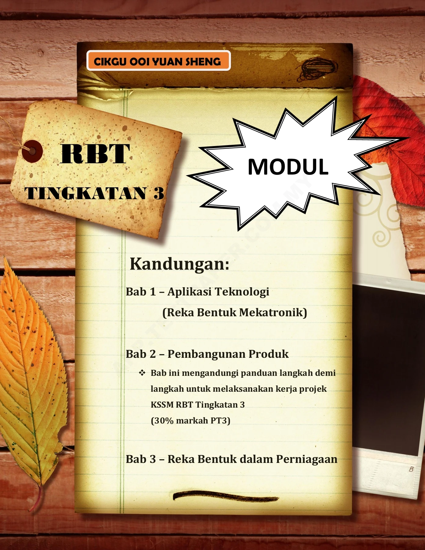 Produk Rbt Form3 MODUL RBT TINGKATAN 3