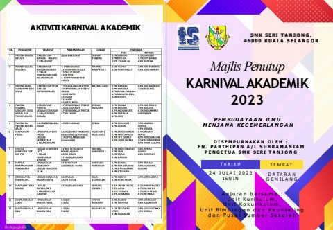 BUKU PROGRAM 2023 (3) - NORHAIDA BINTI MOHD KASRAN KPM-Guru Flip PDF ...