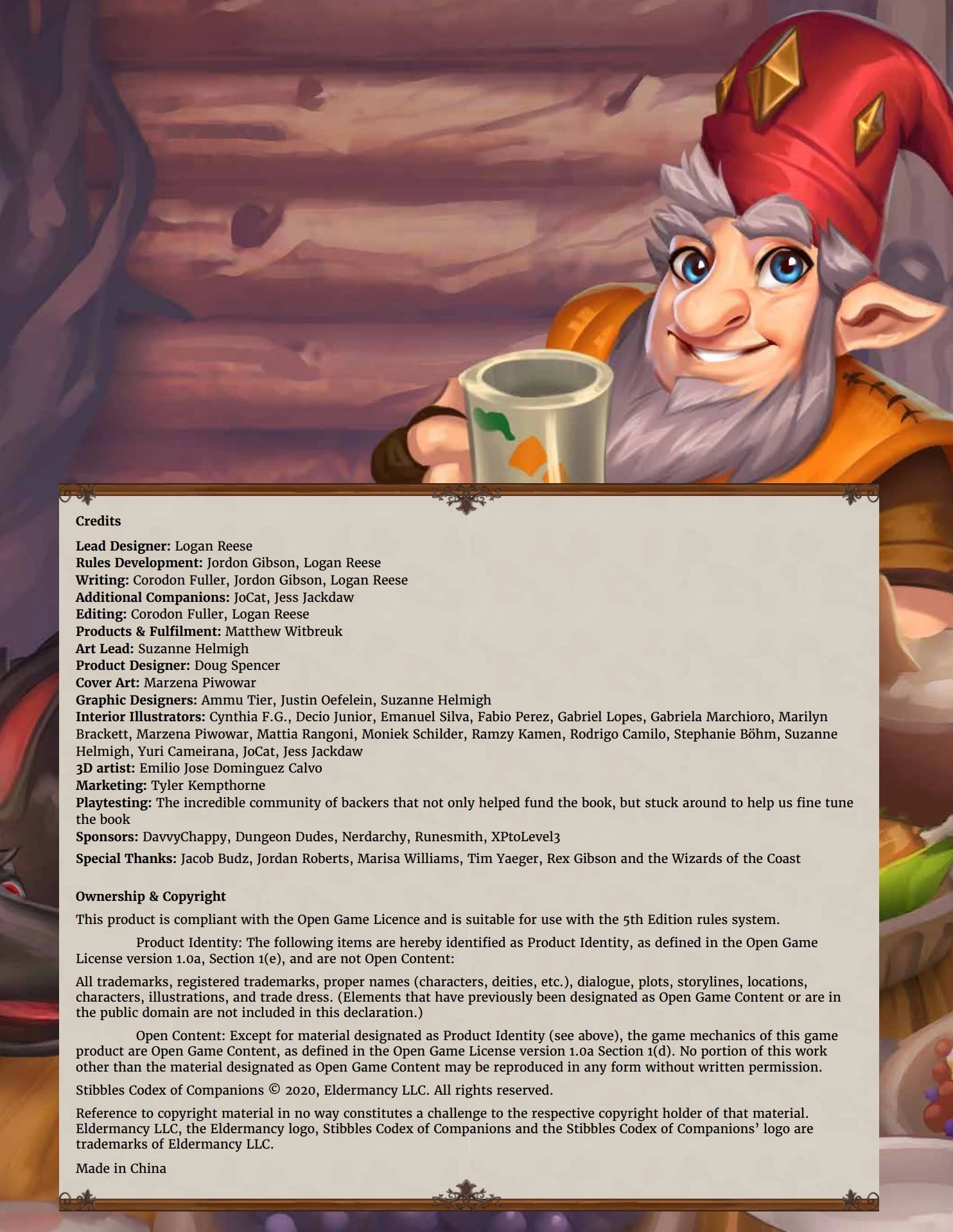 Stibbles Codex Stibbles Codex of Companions