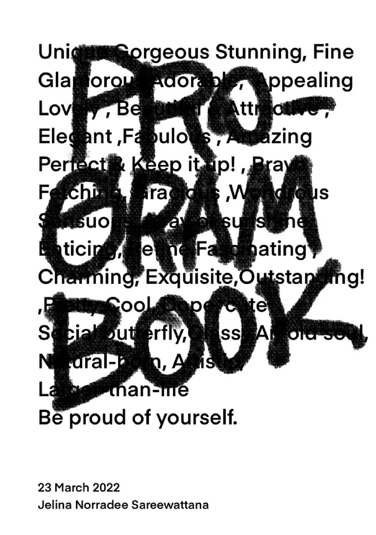 Program book