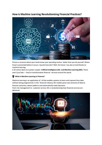 How is Machine Learning Revolutionizing Financial Practices - seogroot1 ...