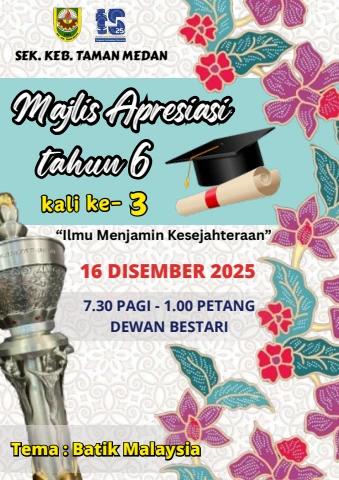 Buku Program Majlis Apresiasi Tahun 6 2025 - ravithra Flip PDF | AnyFlip