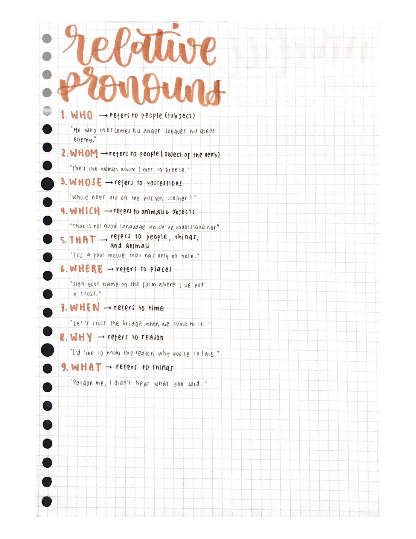 english notes form 1