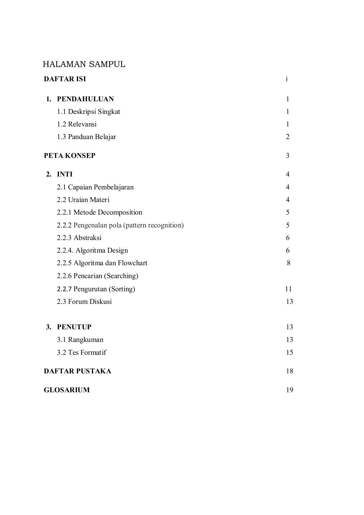 Bahan Ajar Computational Thinking Flip Ebook Pages 1 22 Anyflip Anyflip